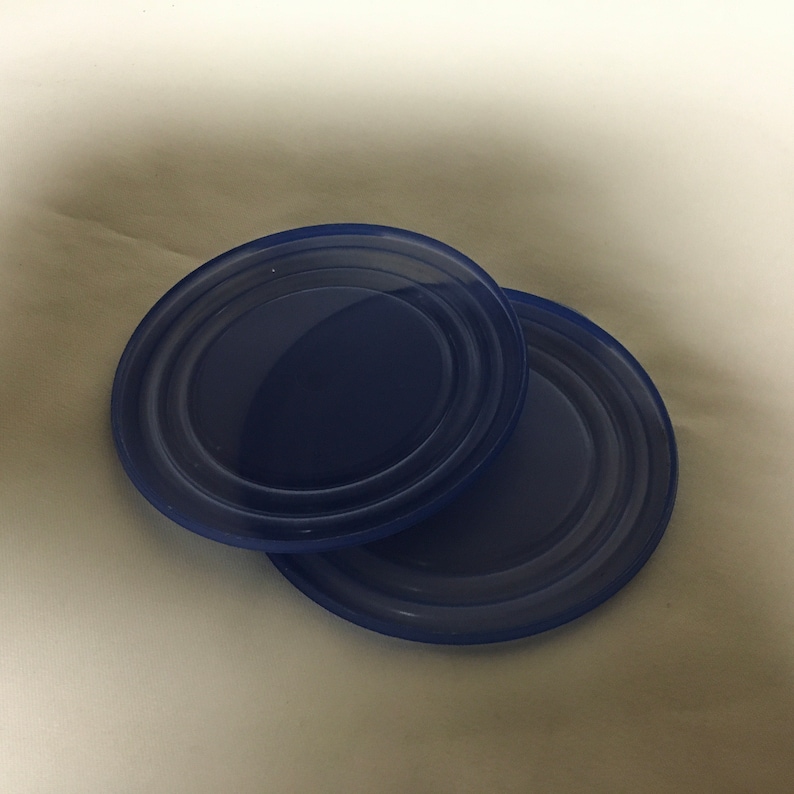 Tupperware 5026 Blue Sheerly Elegant Petite Bowl Lid Seal Cover Fits