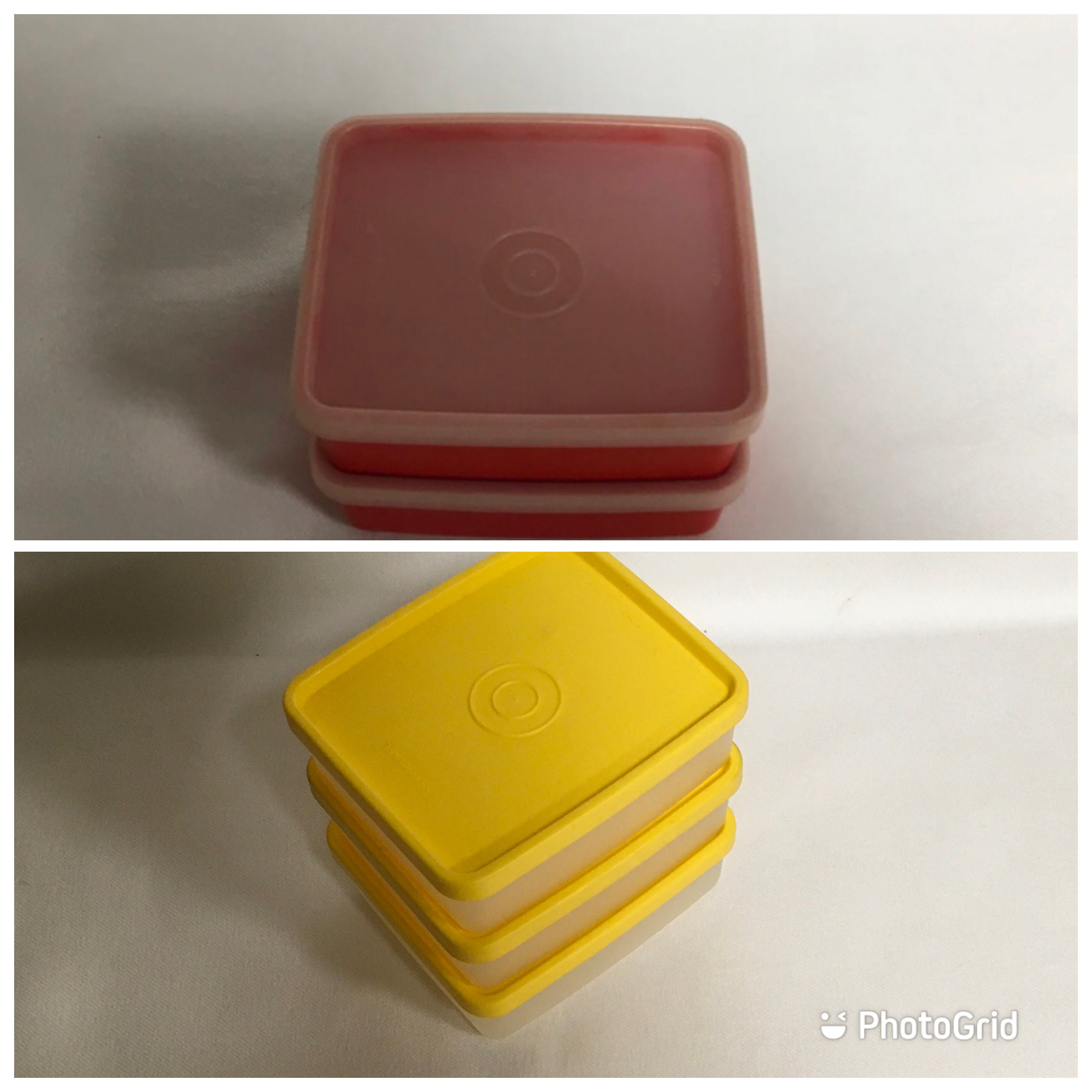 New TUPPERWARE Square Away The Original Sandwich Container Set