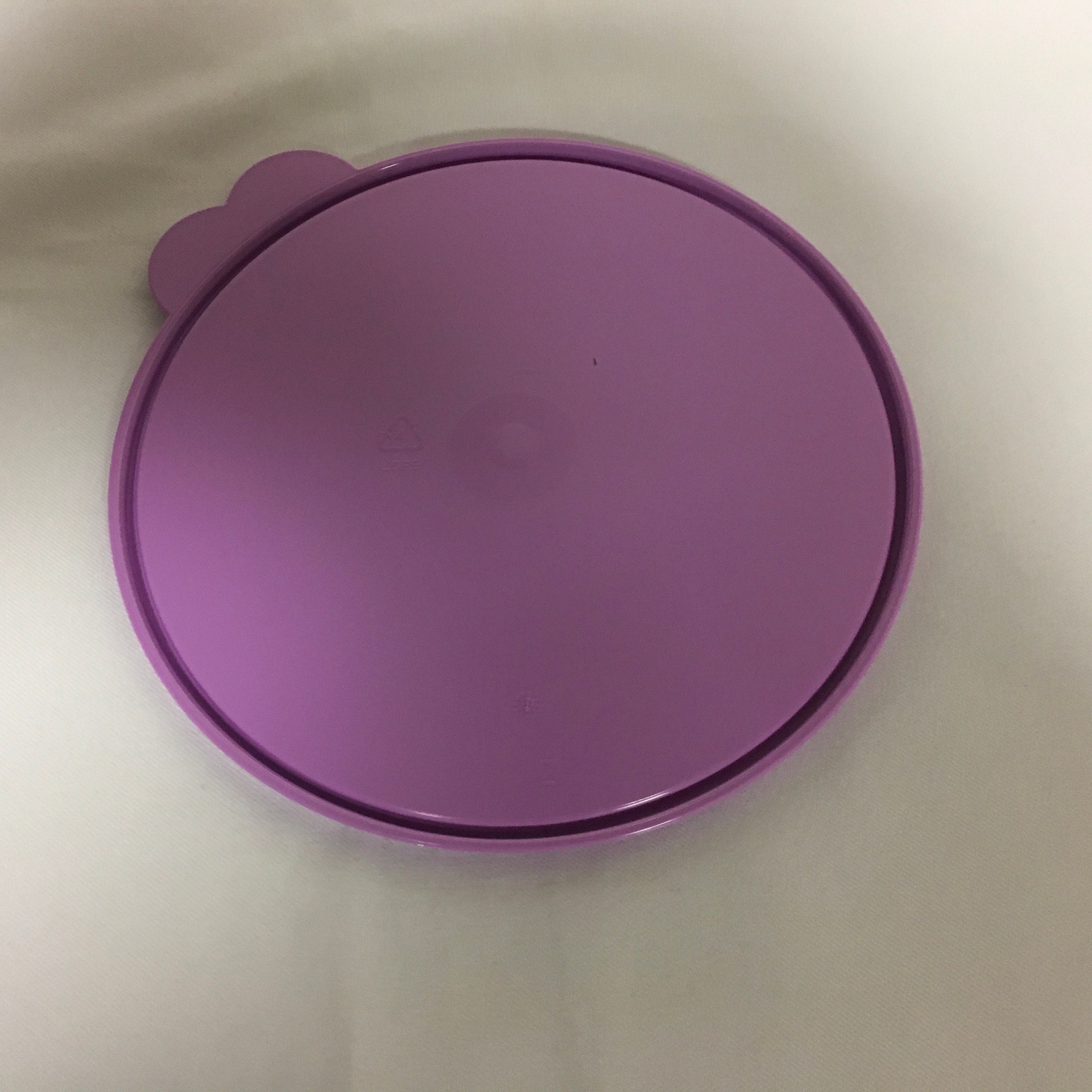 Tupperware Microwave Safe Divided Dish & Sealing Vent Lid Purple Green