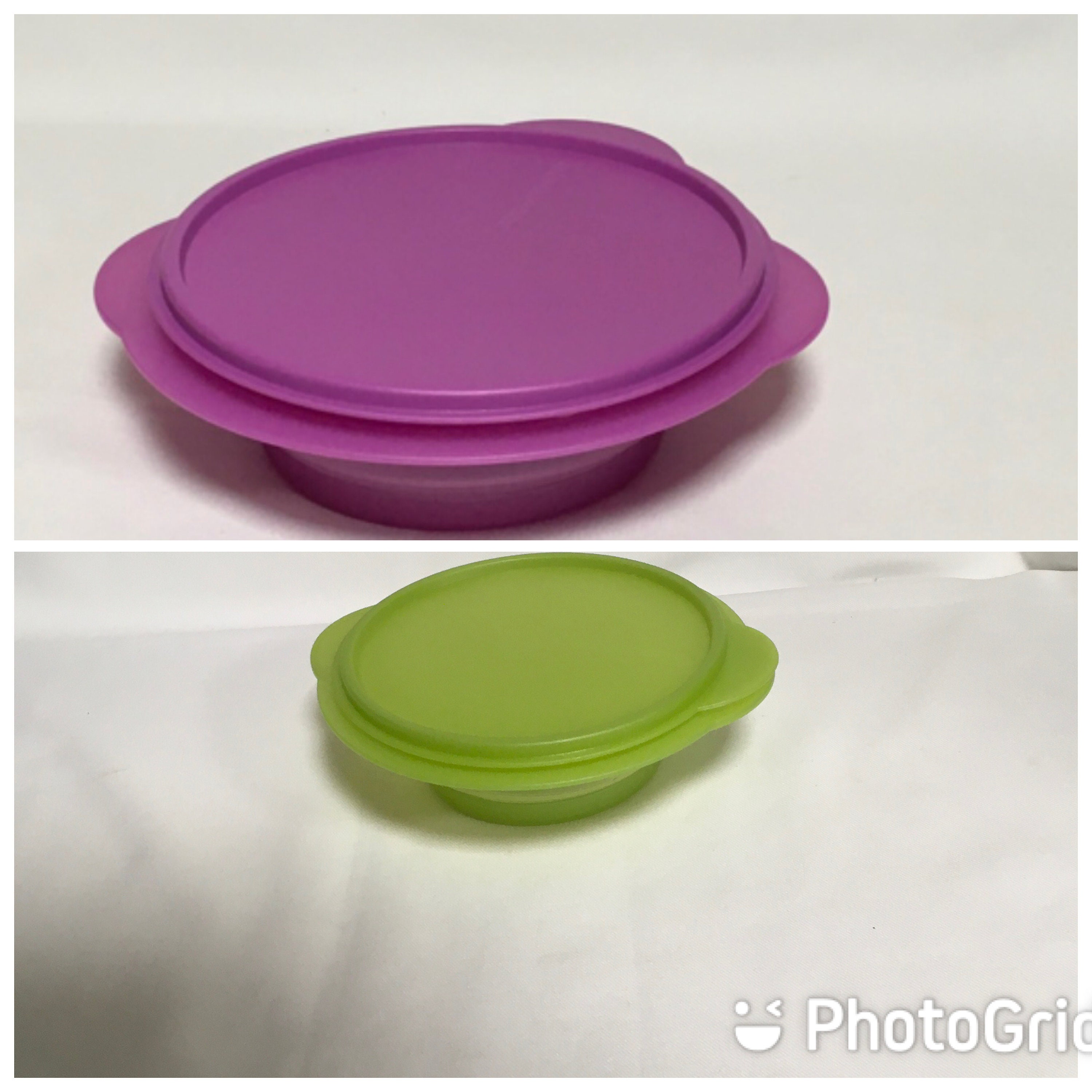 Tupperware Colapsable Tupperware Flat Out Collapsible Bowl 4 Cups 950 Ml Fuchsia 3 Cups Brown ...