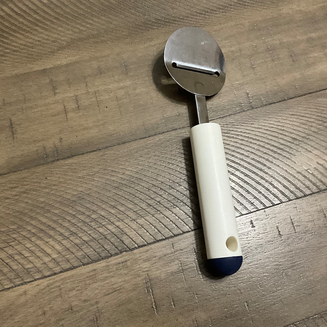 Vintage Tupperware Cheese Slicer Plane Planer Bold N Blue Utensil 3192 ...