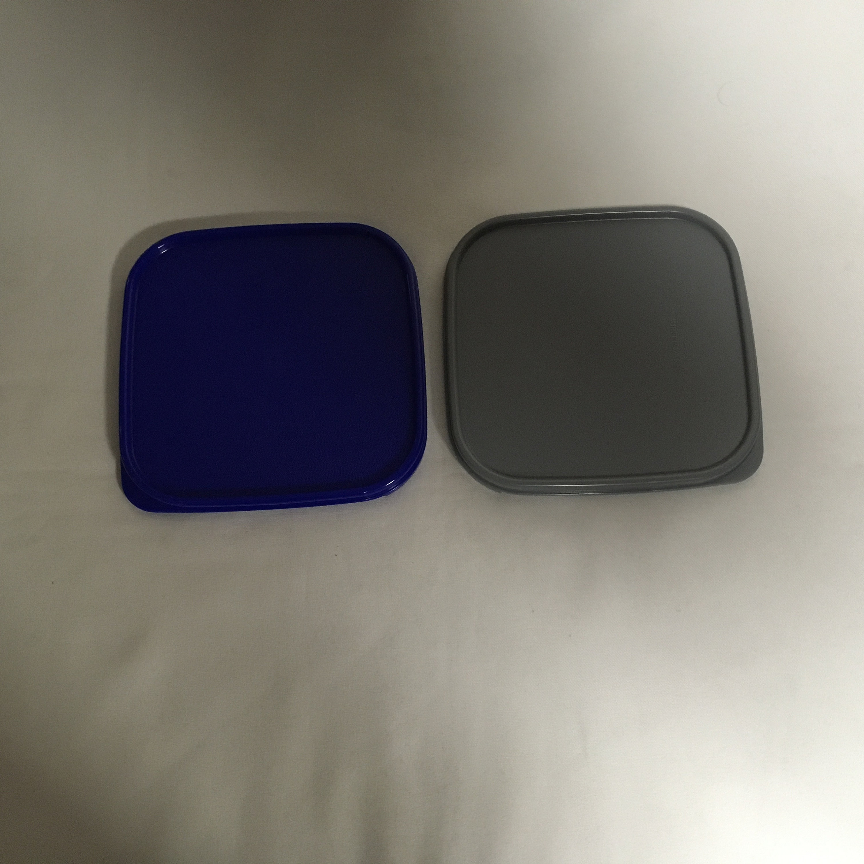 Tupperware Replacement Seal Lid Modular Mate 1623 Square Grey or Blue