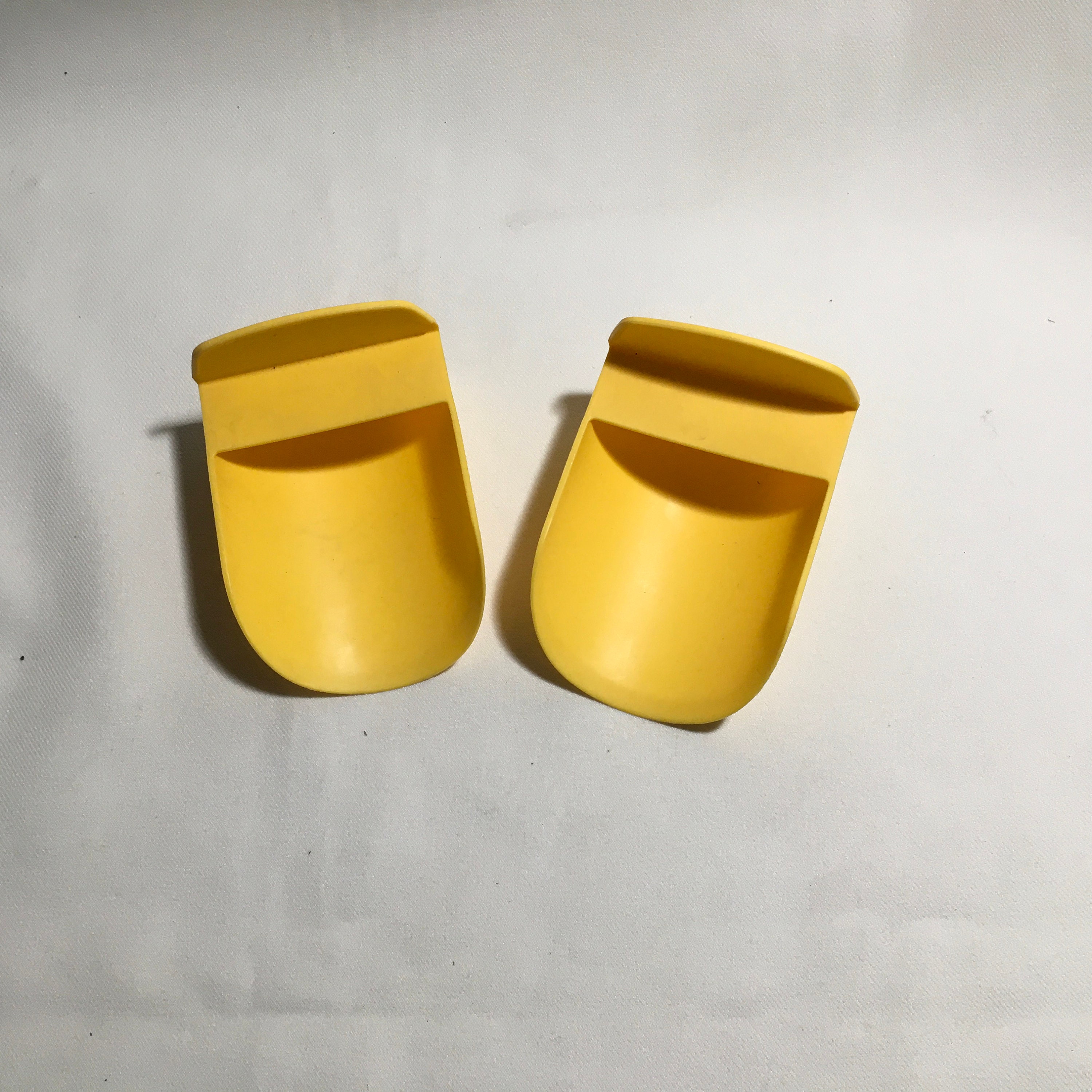 Vintage Tupperware Rocker Scoop Set of 2 292 Red Green Pink for Dry ...