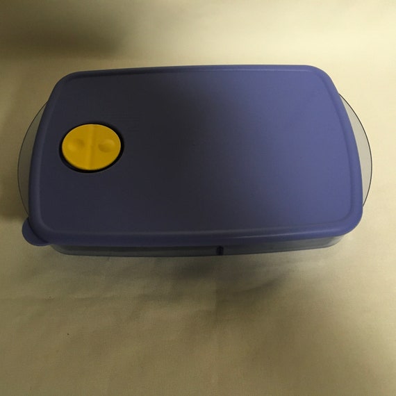 TUPPERWARE LARGE RECTANGLE LUNCH-IT DIVIDED DISH / CONTAINER