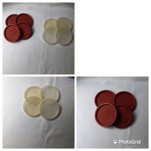 Tupperware 296 F Tätningar Lockskydd Set Om 4 Passar 12 Och 16 Tumblers 115 Och 1320 Ersättning