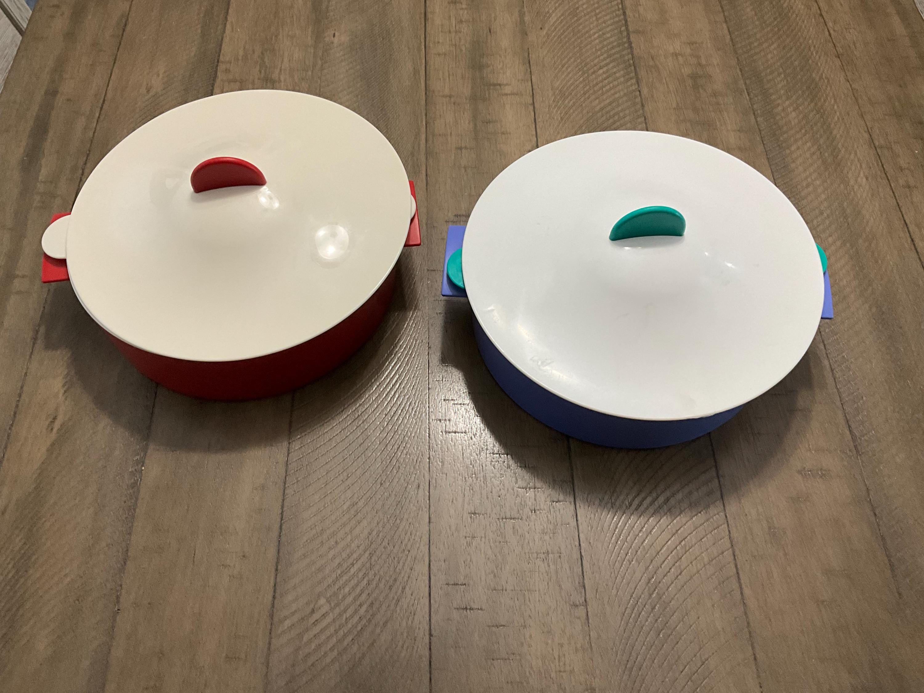 Tupperware Large Microsteamer Steamer Microwave Colander 3065 3066