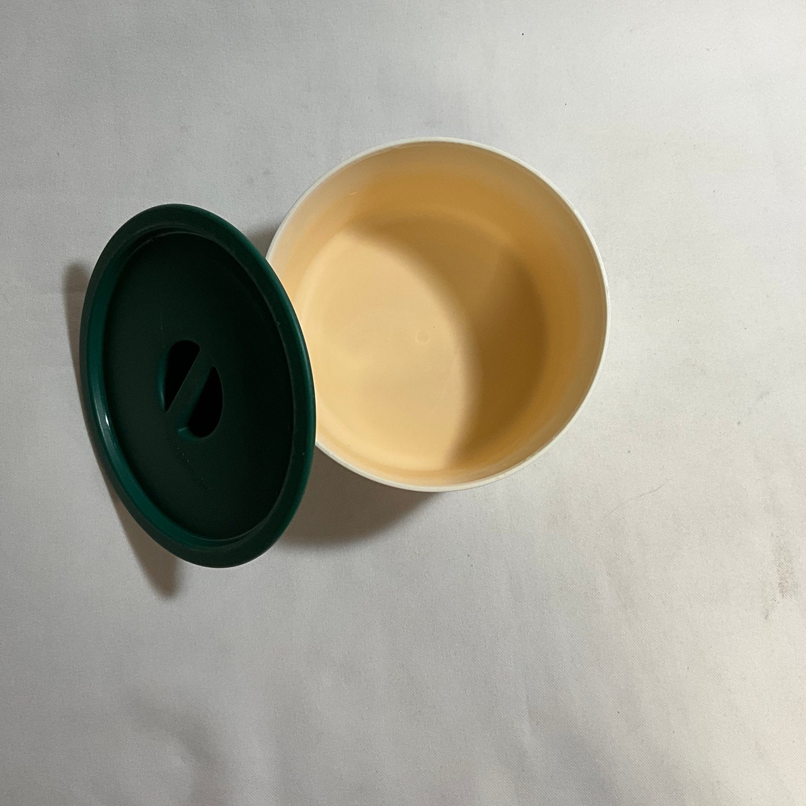 Tupperware Coffee House Canister Hunter Green Coffee Filter Storage