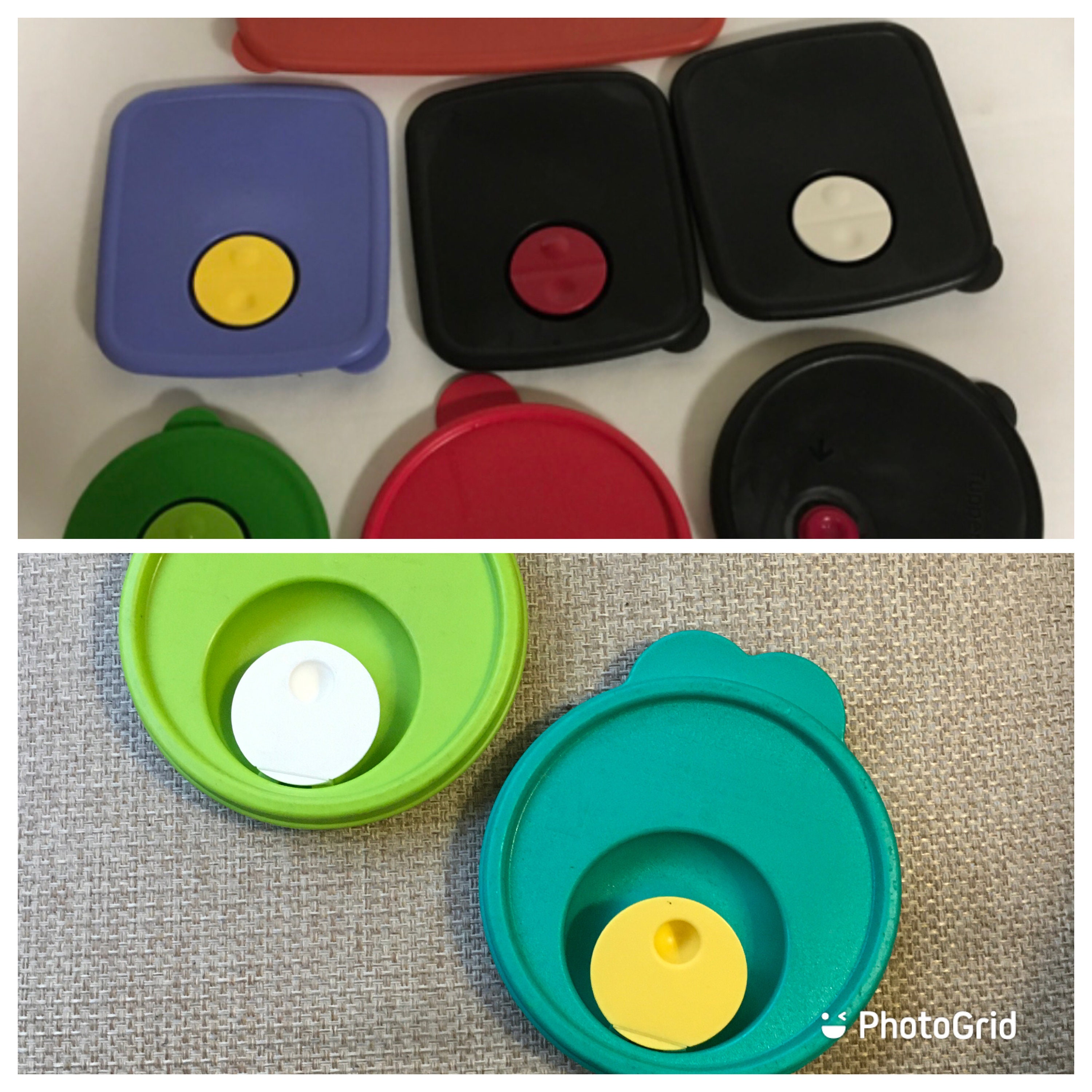 Vintage Tupperware Replacement Lids Choose Your Lid Wide Variety  Ask Me for Help Finding a Lid. READ DESCRIPTION 