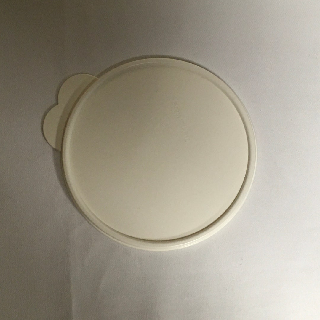 Tupperware 2517 Replacement Lid White 7 Butterfly Double Tab Same Fit