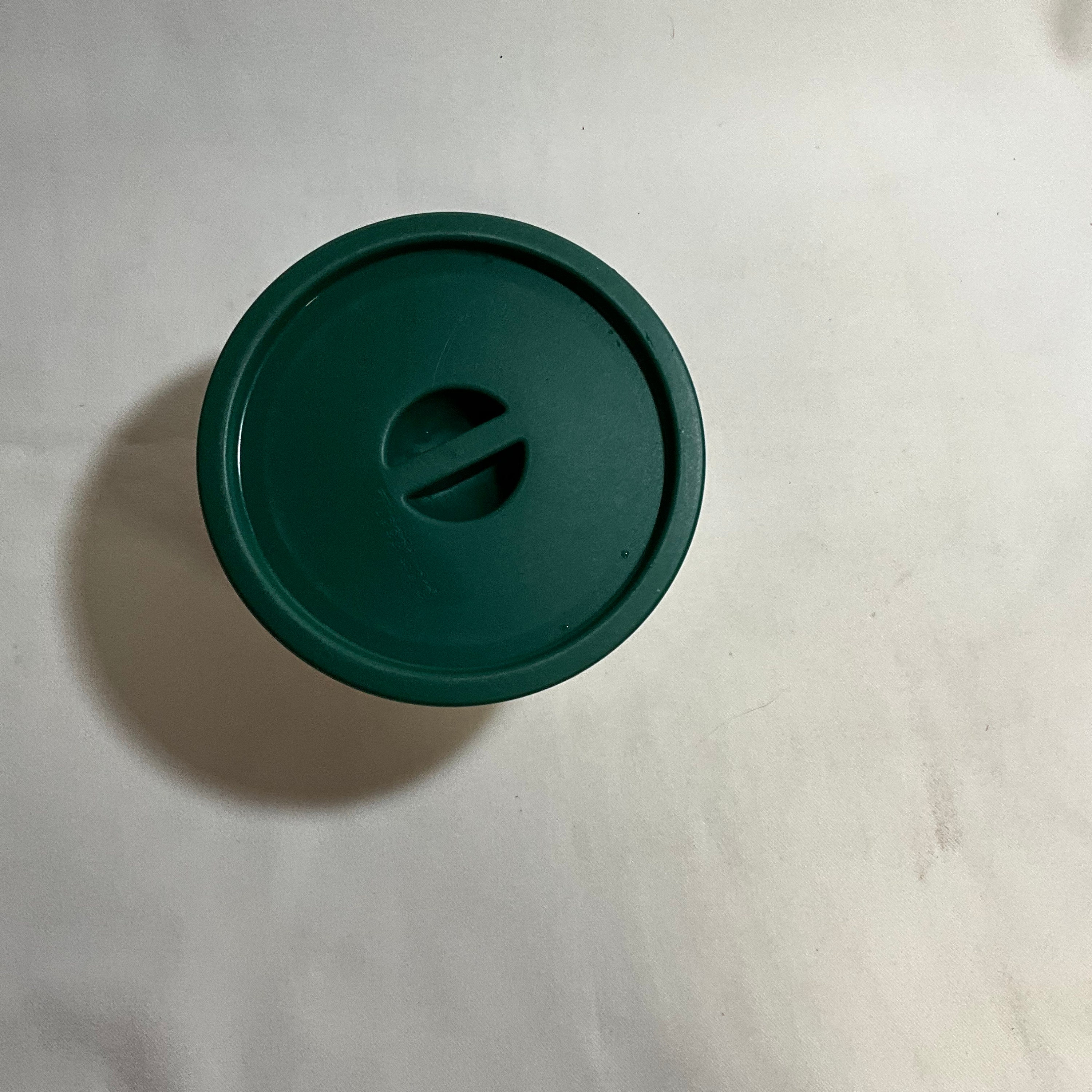 Tupperware Coffee House Canister Hunter Green Coffee Filter Storage