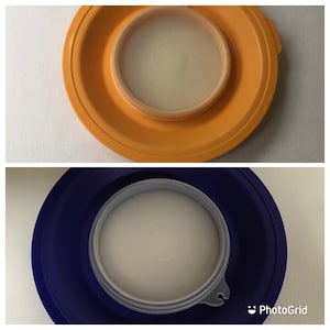 Tupperware Mix N Stor  Pitcher Replacement Lid Cover 1628 733 H Fits 1629 8 Cup Pitcher Blue Or Orange  You Pick