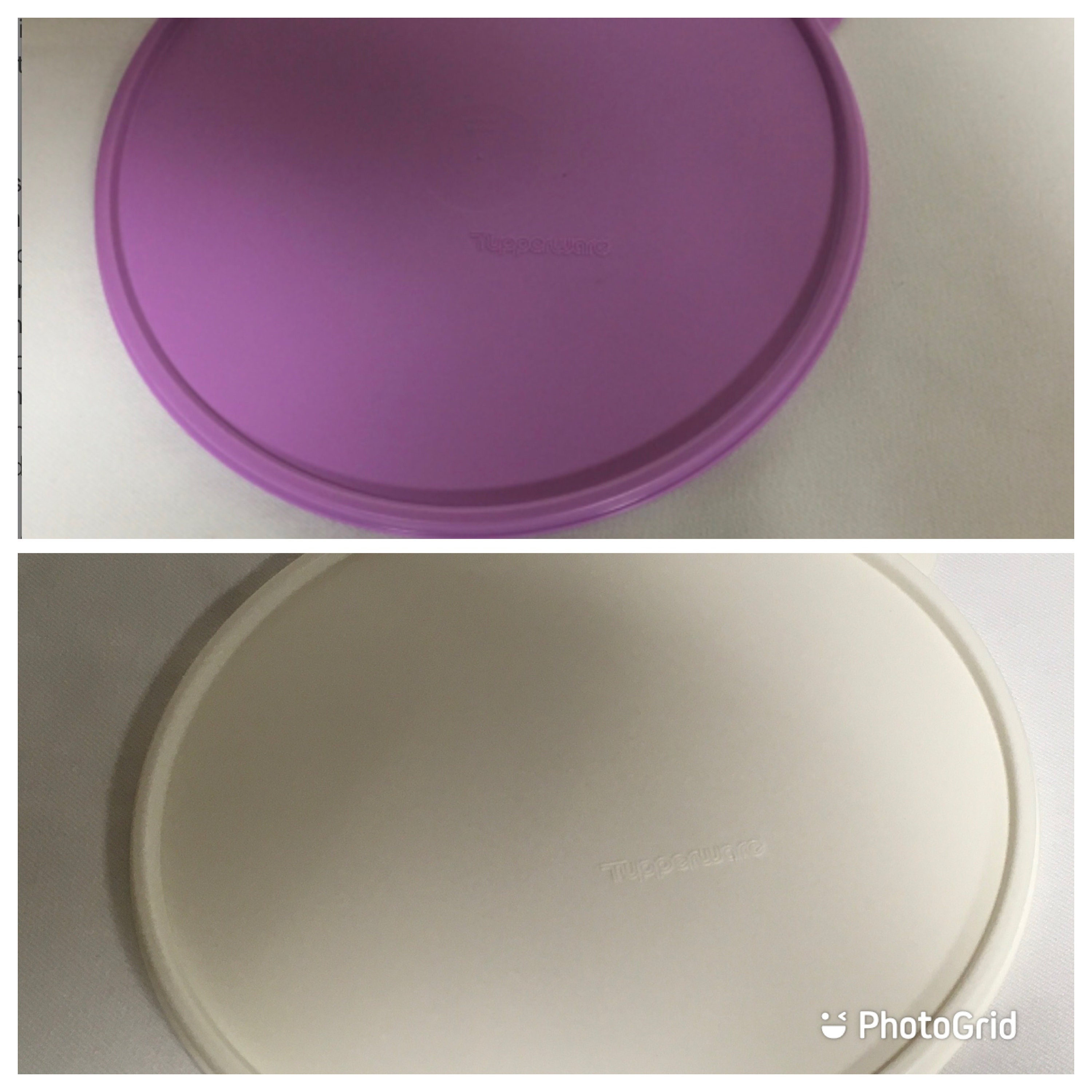 Tupperware Rectangular 12 1/2 Cups 3 Liter Purple #2097A-2 Seal
