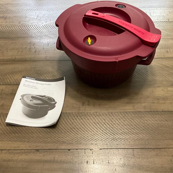 Tupperware Microwave Micro Pressure Cooker Time Saving Healthy Eating