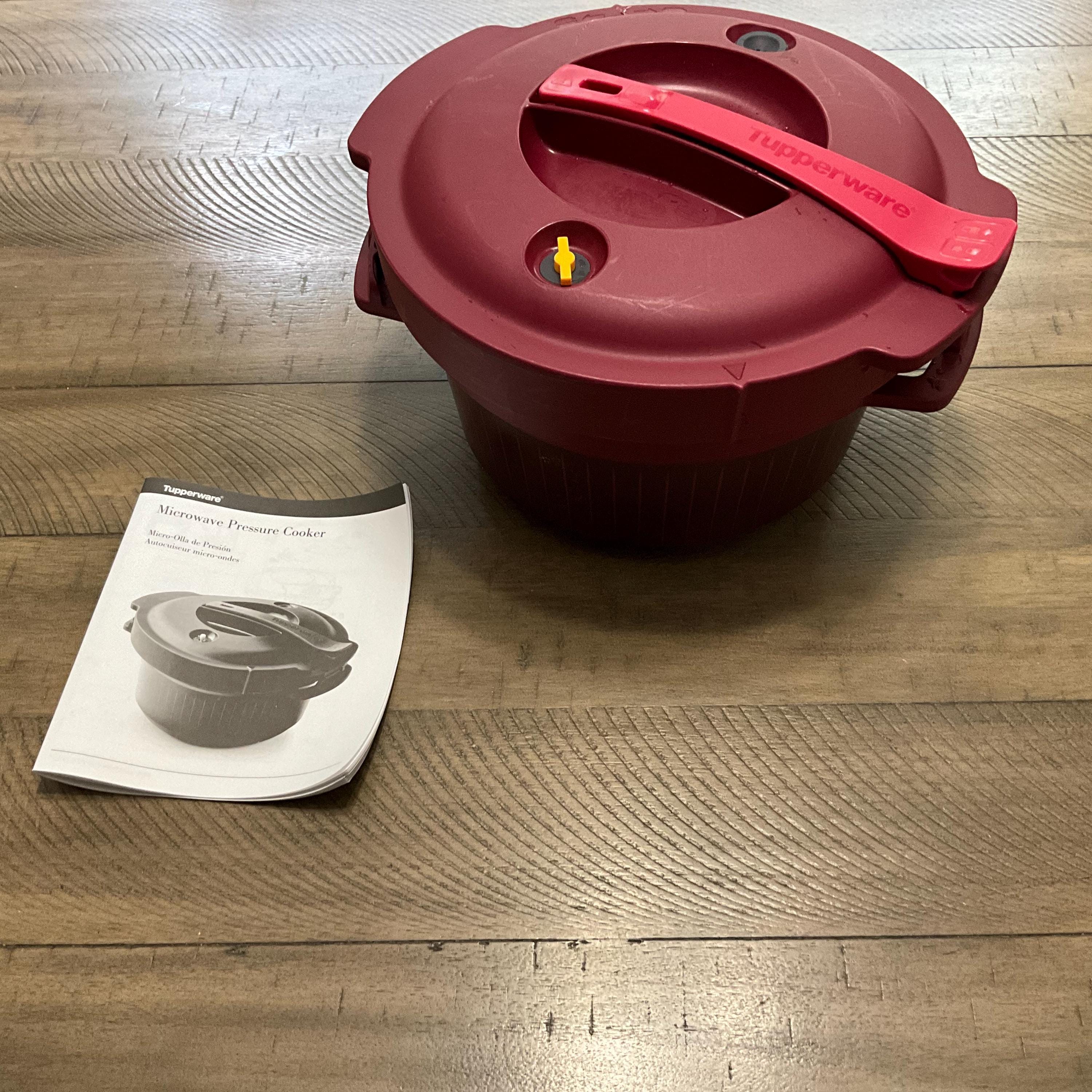 Tupperware Microwave Micro Pressure Cooker Time Saving Healthy Eating Etsy Singapore