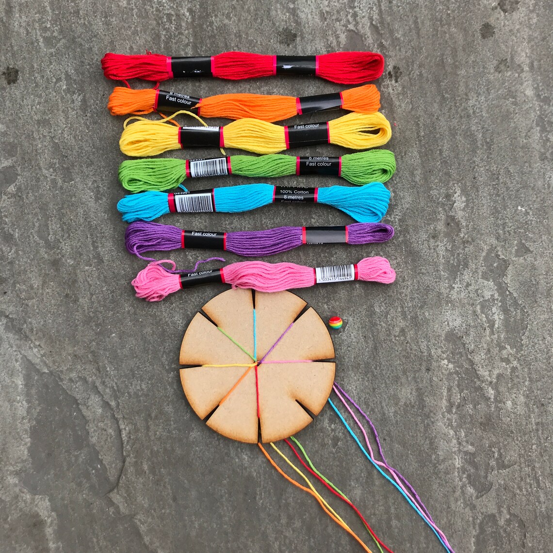 Rainbow friendships kit Etsy