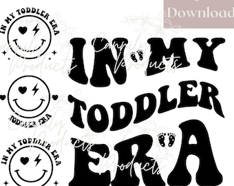 In My Toddler Era Digital Download Svg Png, Toddler, Retro Toddler, Wavy Eras, Toddler Era Shirt, trending Swifty Design