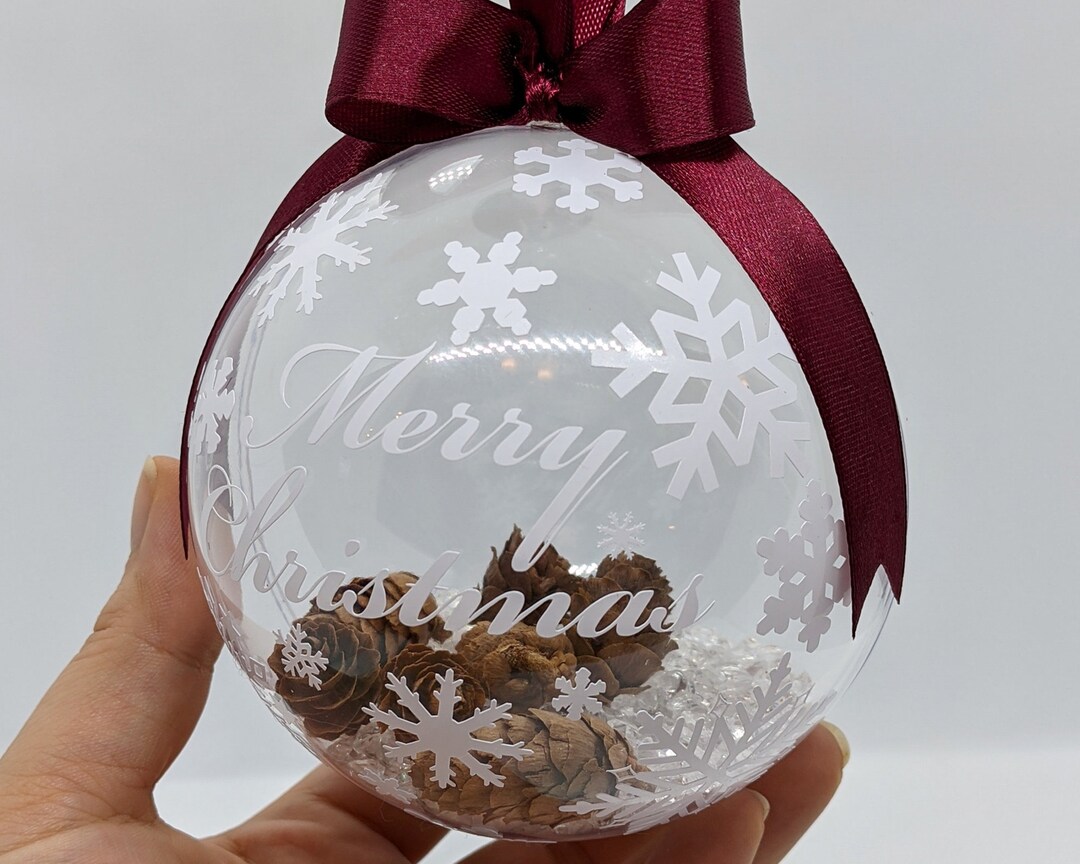 Christmas baubles, personalised Christmas bauble, family name bauble