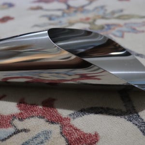 Bonsai Soil Scoop Angled New - size stainless steel - Dingmu Tools