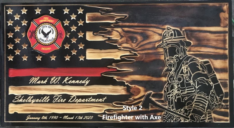 Firefighter Retirement Gift image 6