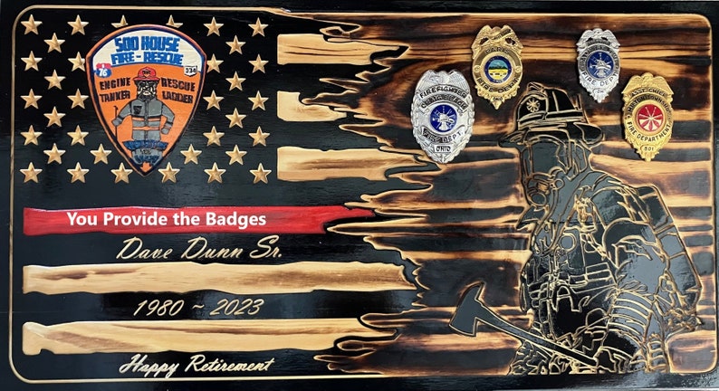 Firefighter Retirement Gift image 4