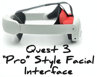 Meta Quest 3 Pro Style Facial Interface 