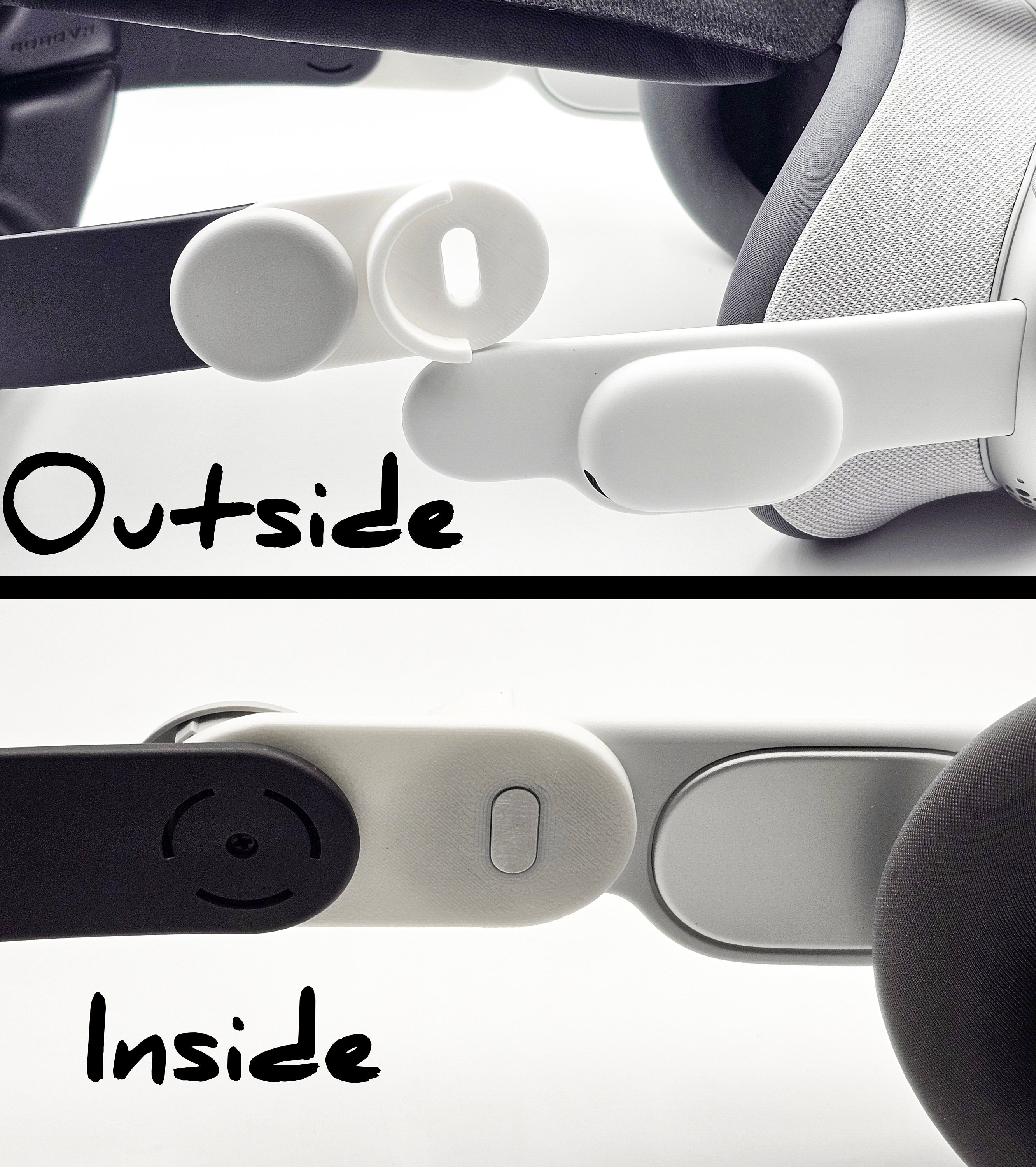 BoboVR M1 / M3 ミニヘッドストラップアダプターシステム Apple Vision