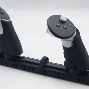 Meta Quest 3 / 2 Stock - compact style! Stable controllers = more accurate shots!