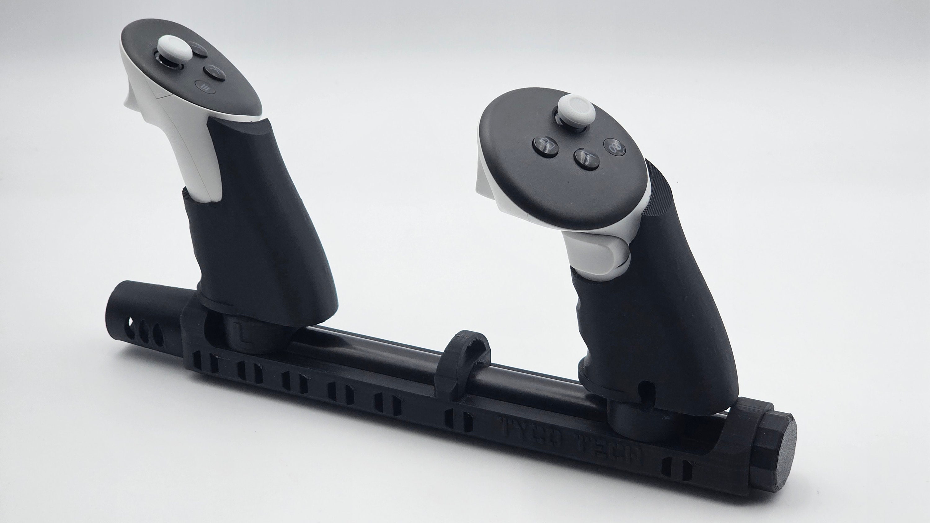 Meta Quest 3 / 2 Stock - compact style! Stable controllers = more accurate shots!