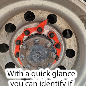 Lug Lockz – Lug Locks for Semi Trucks | Lug Nut Indicators & Lug Nut Pointers | Wheel Safety Device to Prevent Loose Lug Nuts