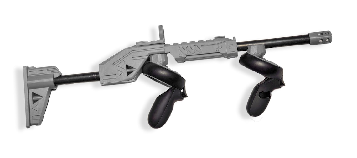 FREE SHIPPING Oculus Quest 2 and Quest 1/Rift S Rifle Stock Etsy