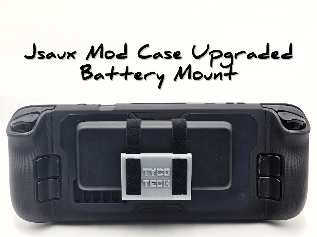 Steam Deck Jsaux Modcase Battery Mount WAY More Secure Than the Stock