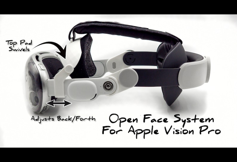 Open Face System For the Apple Vision Pro No Tools Needed READ DESCRIPTION PLEASE image 9