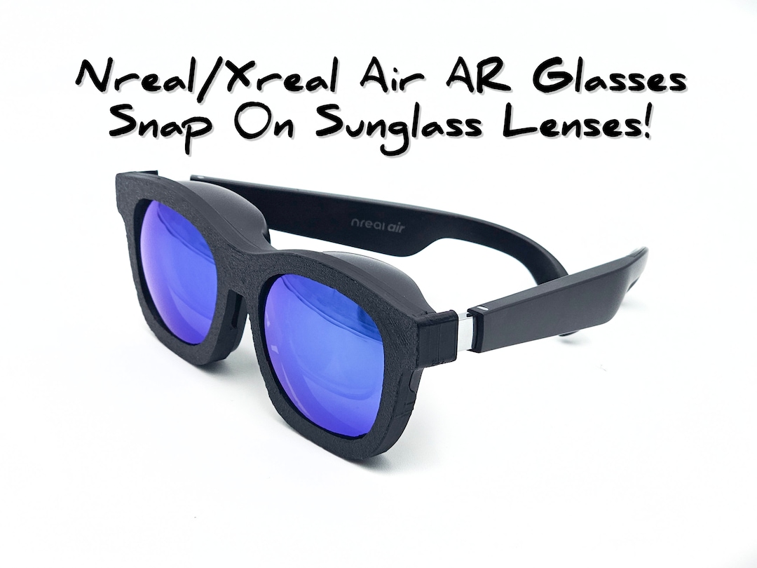 Nreal Xreal AR Glasses Snap on Sunglasses With or Without - Etsy