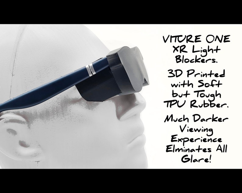 VITURE One XR Glasses Light Blockers image 1