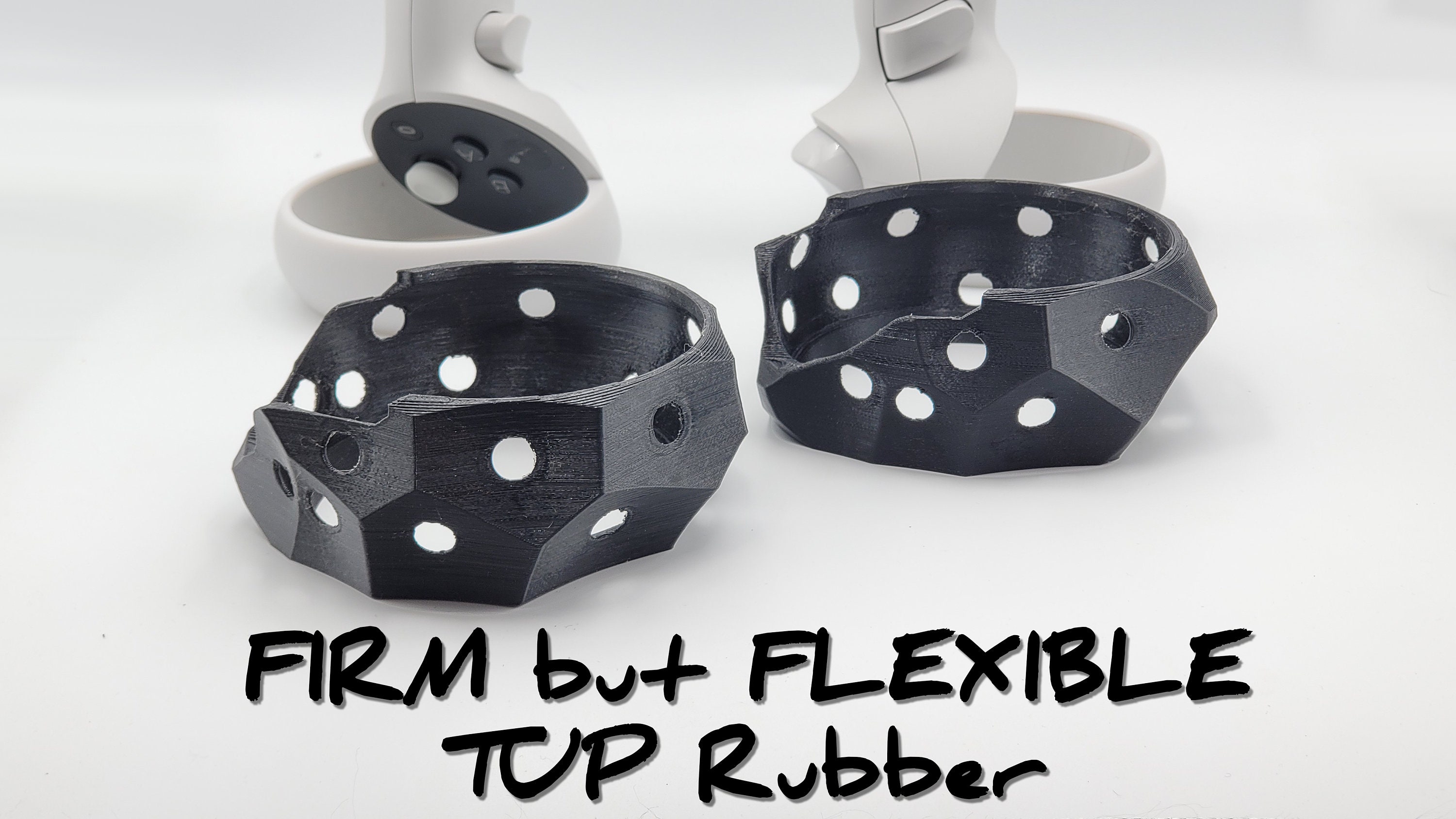 Oculus Quest 2 Controller Ring Protectors/bumpers - Printed in RUBBER ...