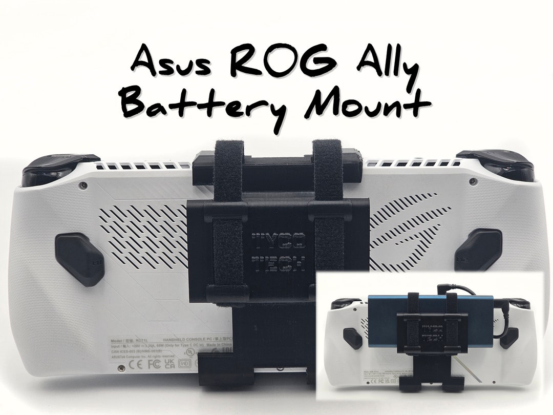 ROG ALLY white rear cover  Official Asus Partner - Asus Accessories