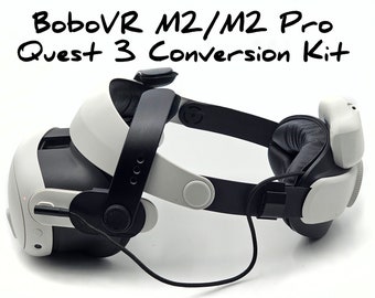 Quest 3 BoboVR M2 / M2 Pro Conversion kit - use your old BoboVR M2 Halo Strap on your Quest 3!