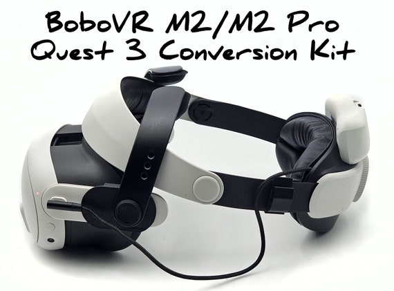 Quest 3 Bobovr M2 / M2 Pro Conversion Kit Use Your Old Bobovr M2 Halo Strap  on Your Quest 3 -  Ireland