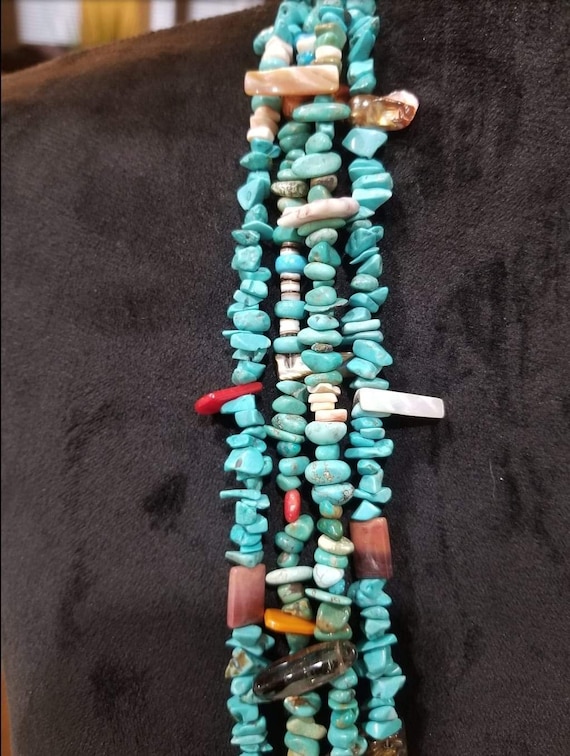 Turquoise necklace - image 3