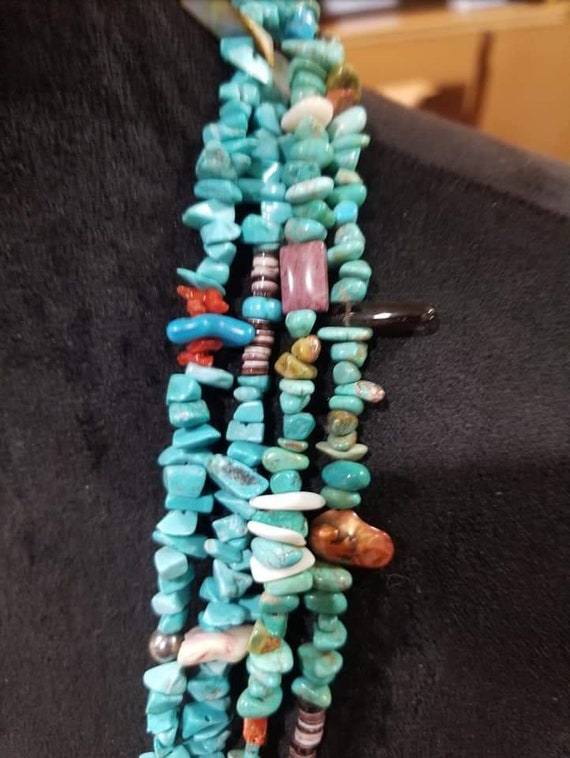 Turquoise necklace - image 2