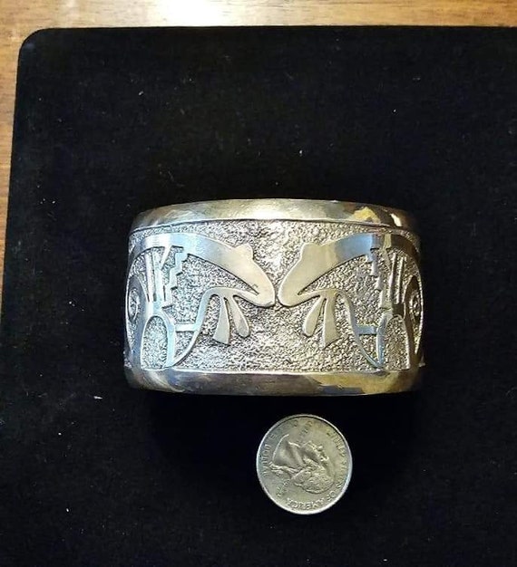 Sterling silver cuff - image 1