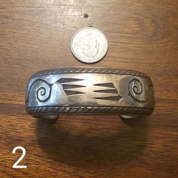 Sterling silver cuff