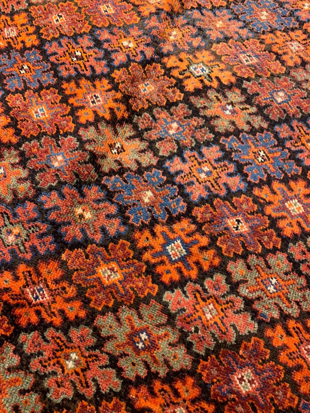 Oversize ethnic handmade rug floral design wool rug carpet Etsy