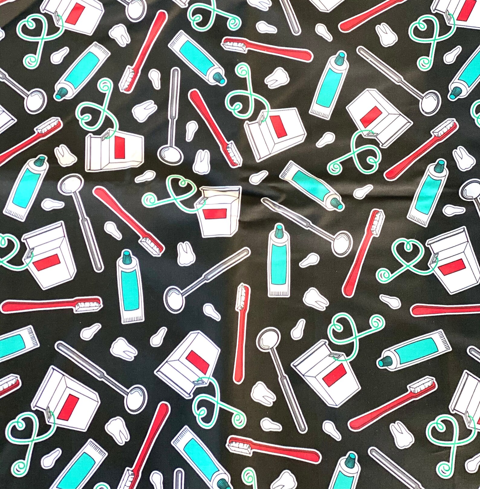 Dental Hygienist Dentist Cotton Face Mask Elastic Ear Loops Etsy