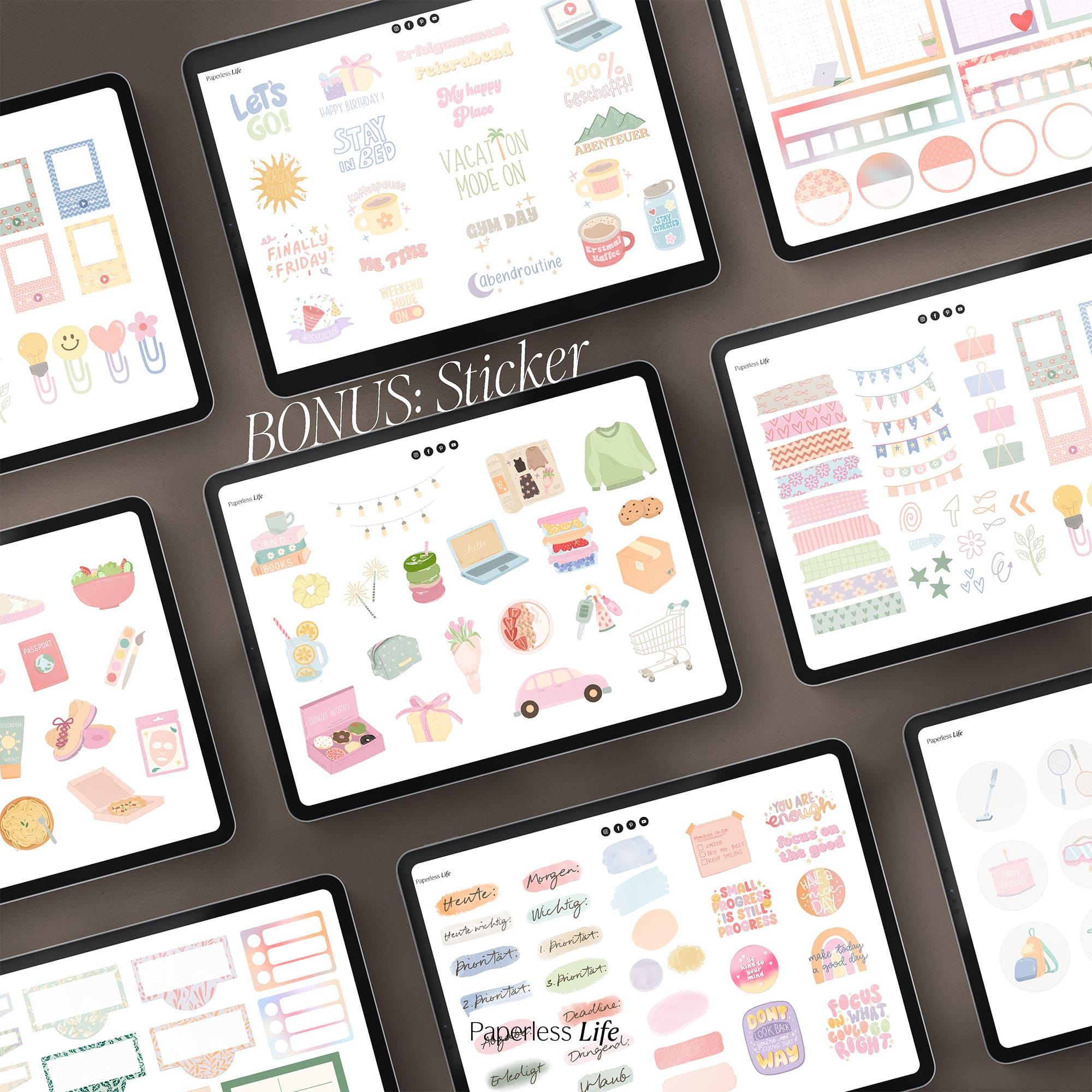 2026 Digital Planner (german) | Goodnotes Calendar for iPad "the ...