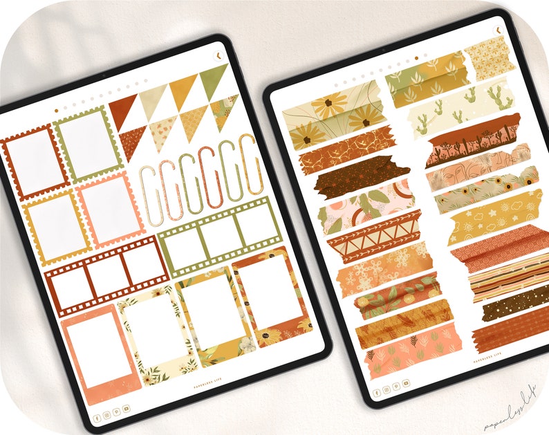240+ Digital Stickers Boho Desert // for Goodnotes, XODO, Noteshelf - Etsy