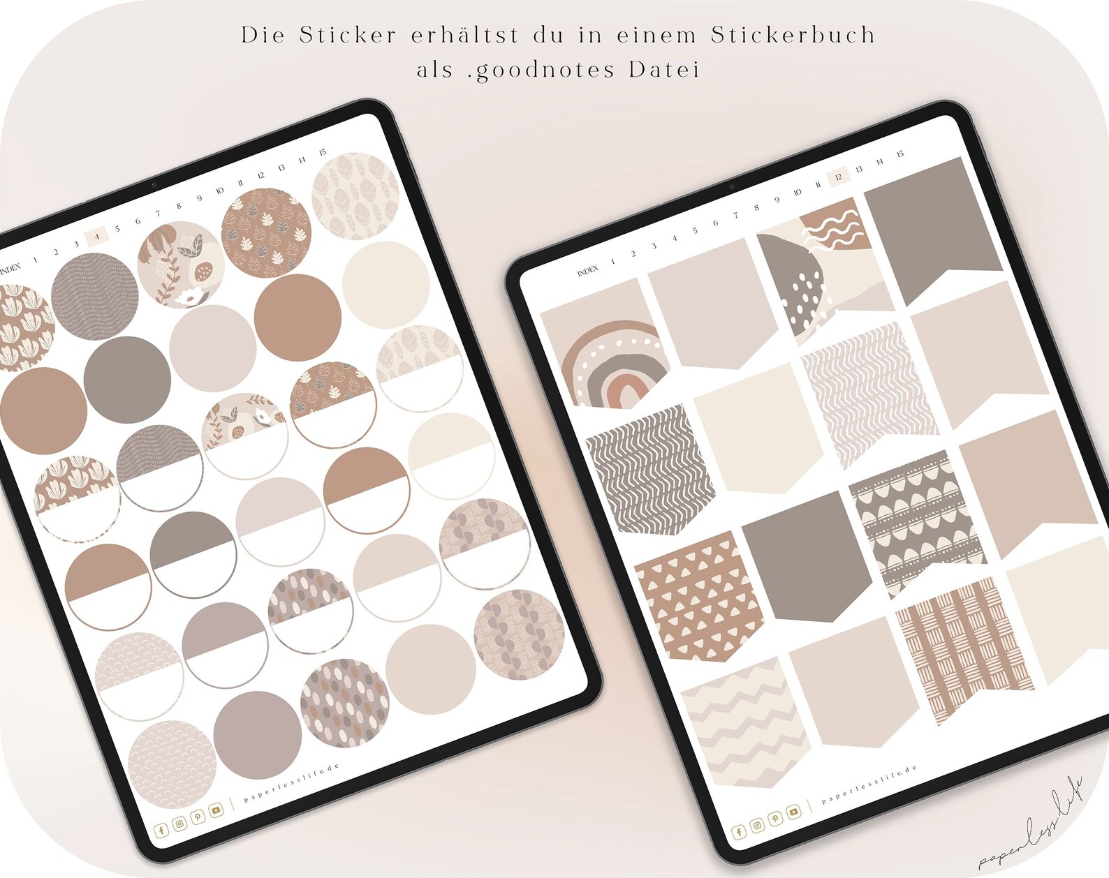 500 Digitale Sticker Set Nude // Precropped GoodNotes - Etsy.de