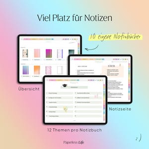 Digital Study Planner 2025/26 | Digital Semester Planner for Goodnotes, Penly, and more | Weekly Planner Purple (Without Daily Pages) image 9