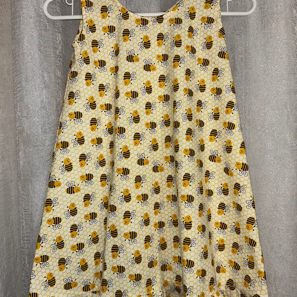 Hand Sewn Girls Spring/Summer Dress
