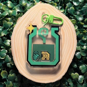 Monster Hunter Mega Potion Shaker Keychain